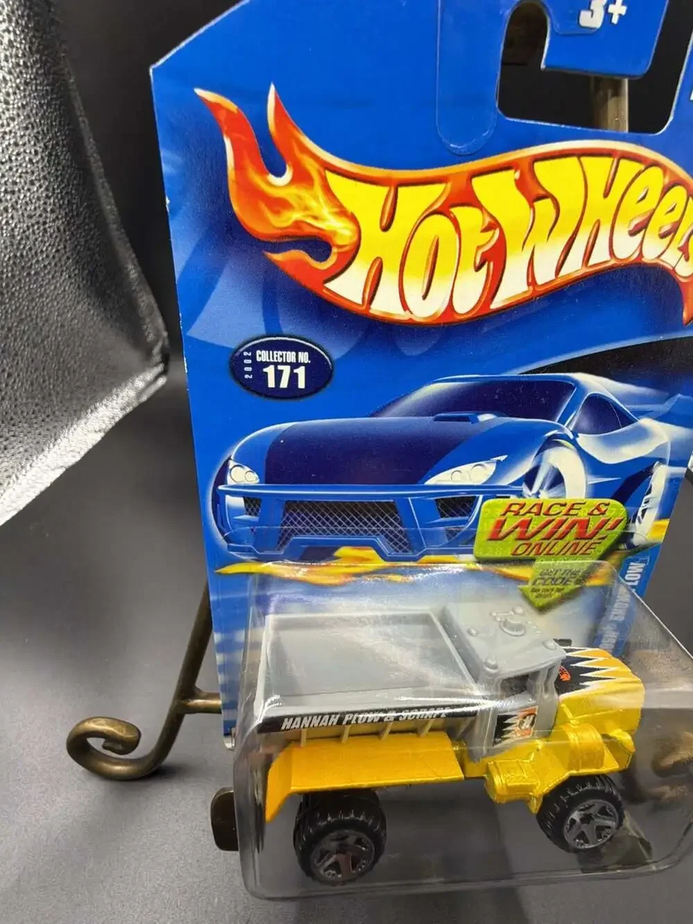 2002 Hot Wheels Collector #171 Oshkosh Snowplow Truck